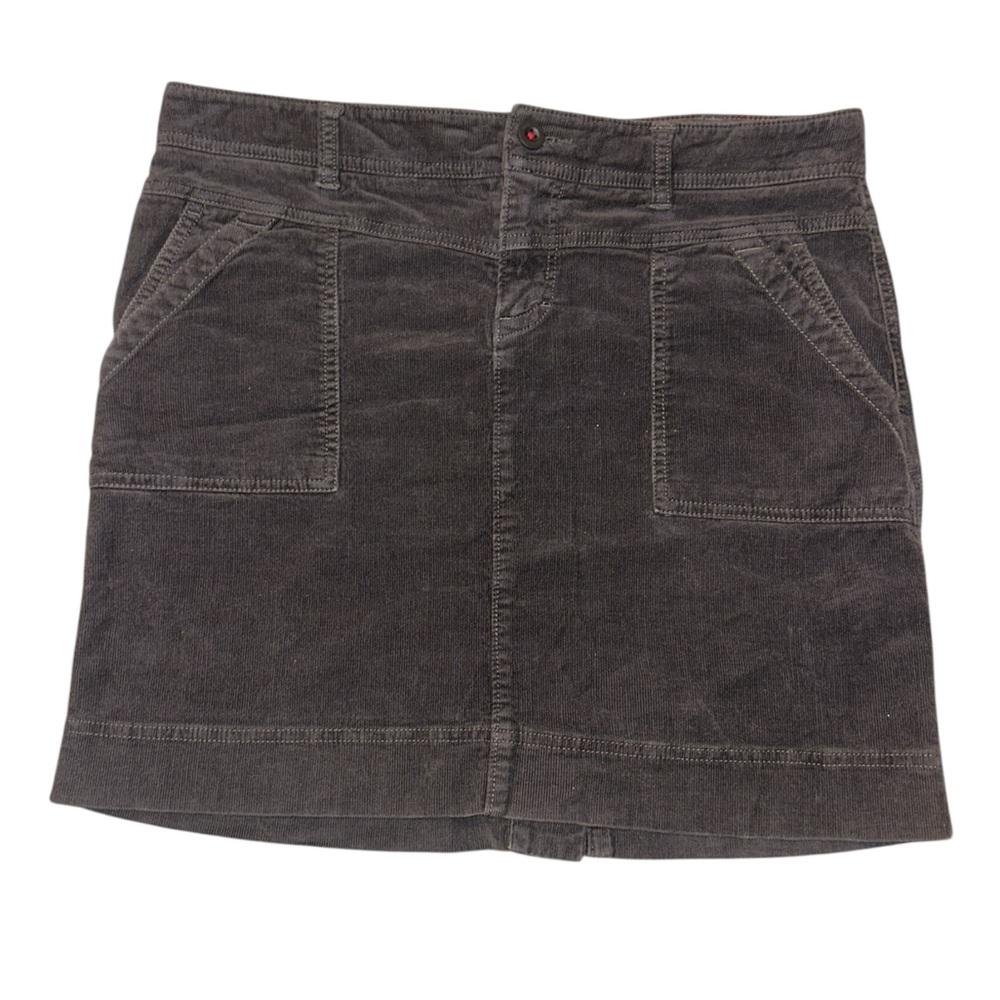 The North Face Dark Gray Corduroy Skirt